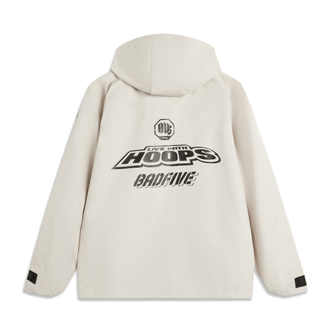 LI-NING李宁2024男子运动风衣梭织连帽外套AFDUA75-2