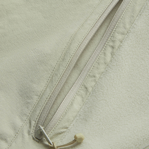 LI-NING李宁2024中性开衫无帽摇粒绒卫衣针织无帽外套AWDU963-1