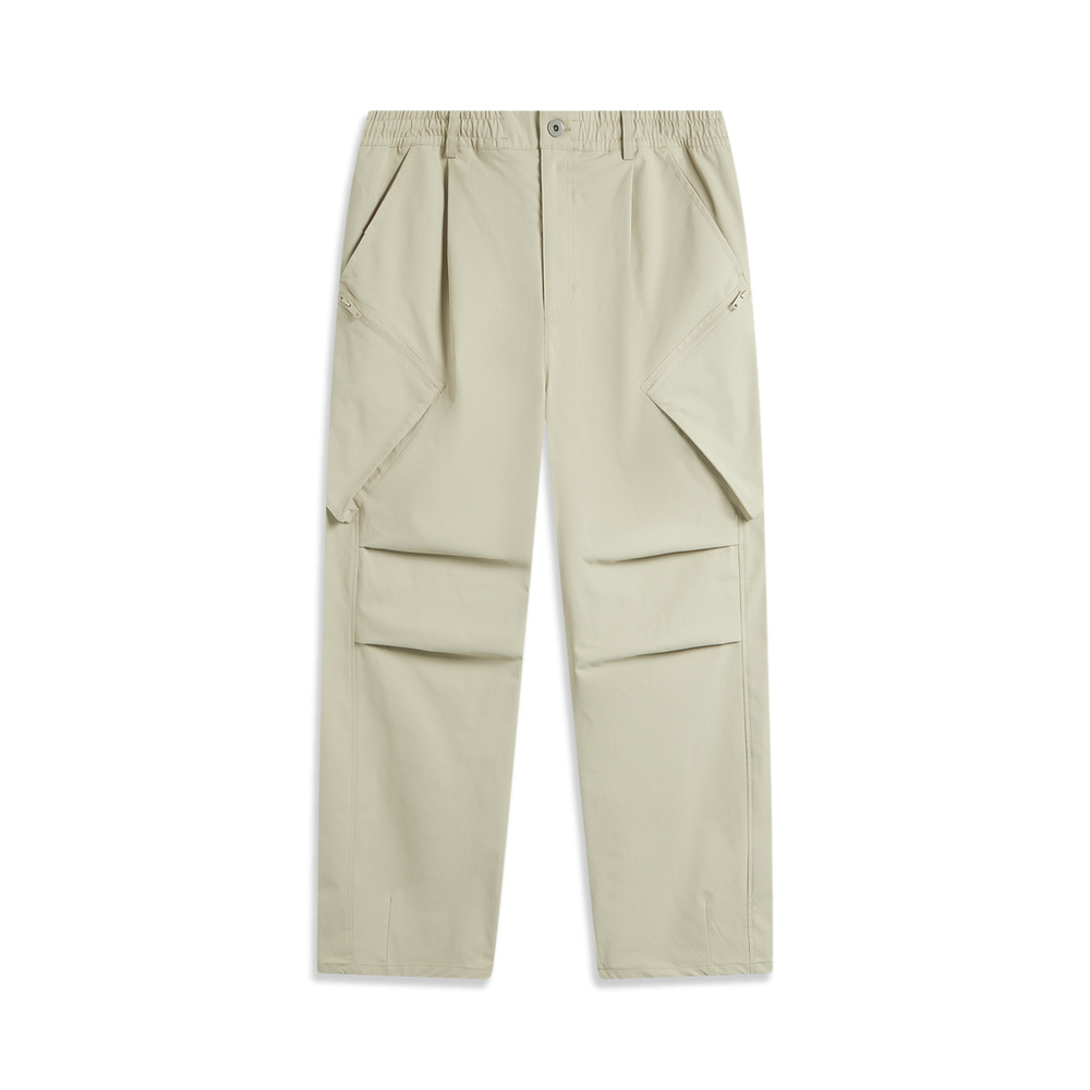 LI-NING李宁2024男子运动长裤梭织长裤AYKU713-2