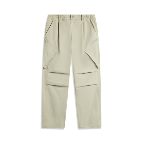 LI-NING李宁2024男子运动长裤梭织长裤AYKU713-2