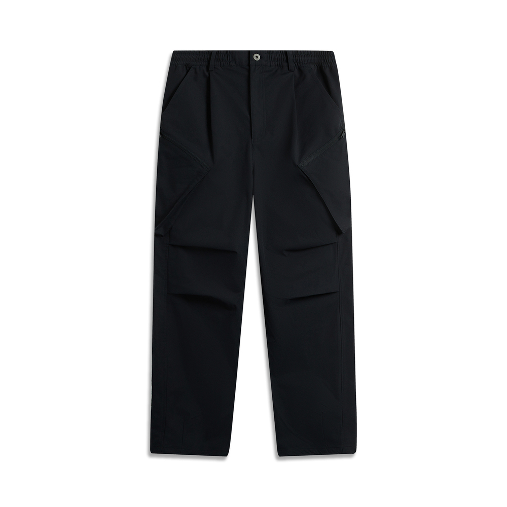 LI-NING李宁2024男子运动长裤梭织长裤AYKU713-4