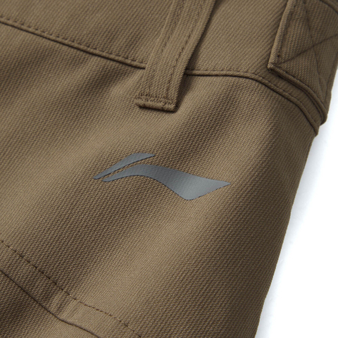 LI-NING李宁2024女子运动长裤梭织长裤AYKU724-7