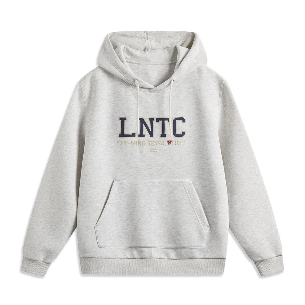 LI-NING李宁2024男子套头连帽卫衣针织连帽卫衣AWDV141-1