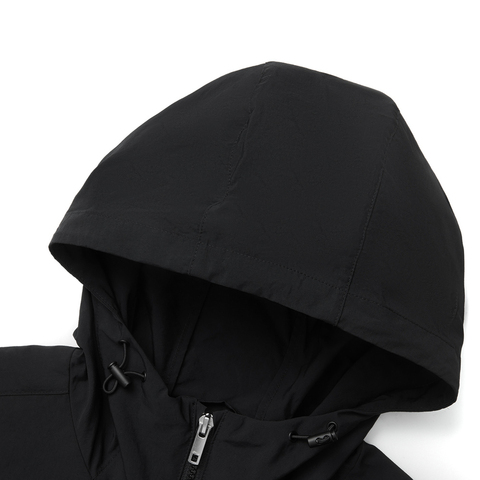 LI-NING李宁2024男子运动风衣梭织连帽外套AFDV175-3