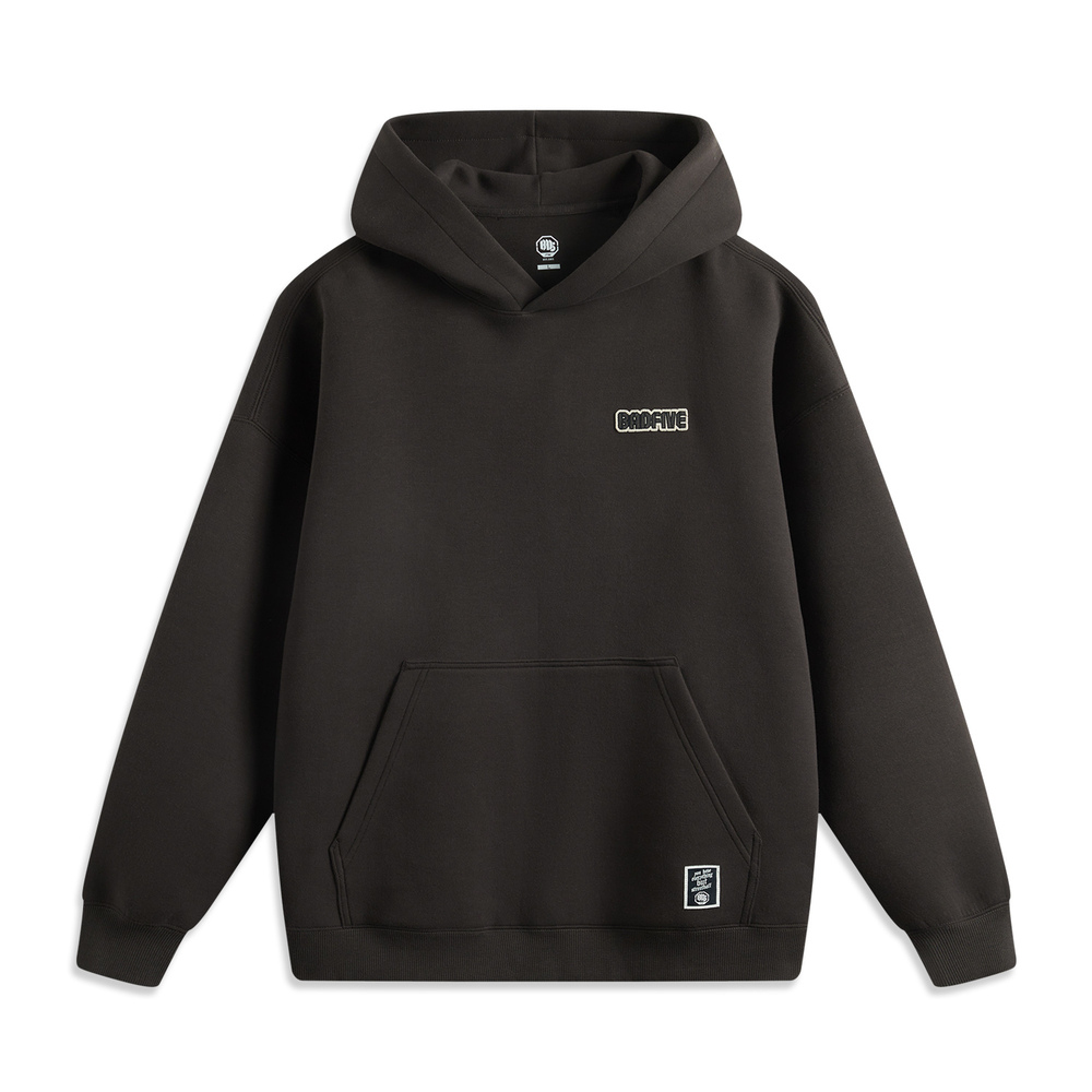 LI-NING李宁2024男子套头连帽卫衣针织连帽卫衣AWDV029-2