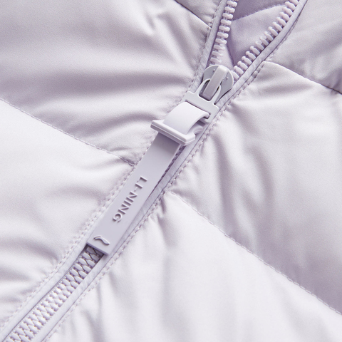 LI-NING李宁2024女子短羽绒服厚羽绒服-短AYMU108-3