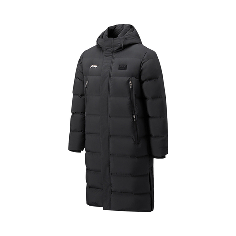 LI-NING李宁2024中性长羽绒服厚羽绒服-长AYMU343-1