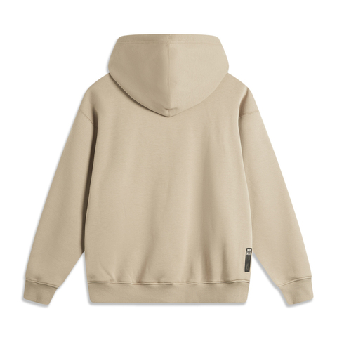 LI-NING李宁2024男子套头连帽卫衣针织连帽卫衣AWDU707-2