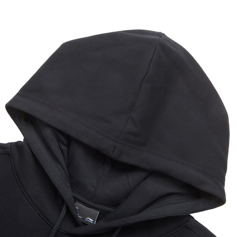 LI-NING李宁2024男子套头连帽卫衣针织连帽卫衣AWDU673-3