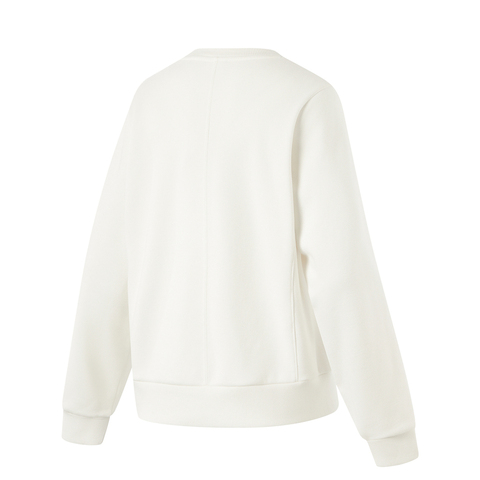 LI-NING李宁2024女子套头无帽卫衣针织无帽卫衣AWDU638-4