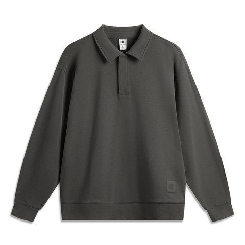 LI-NING李宁2024男子套头无帽卫衣AWDU849-6