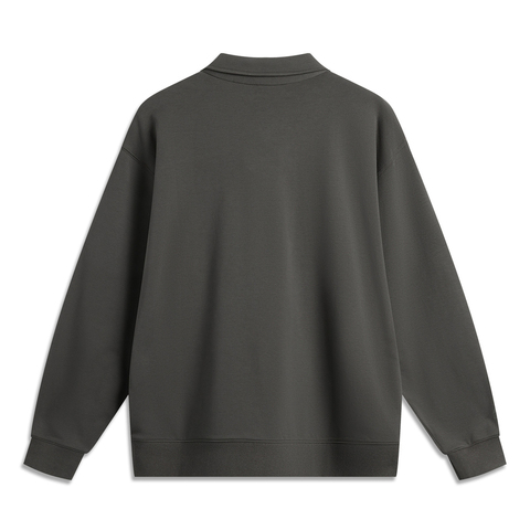 LI-NING李宁2024男子套头无帽卫衣AWDU849-6