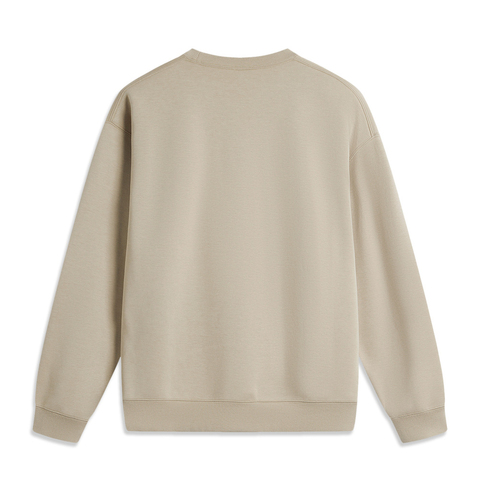 LI-NING李宁2024男子套头无帽卫衣针织无帽卫衣AWDU699-3