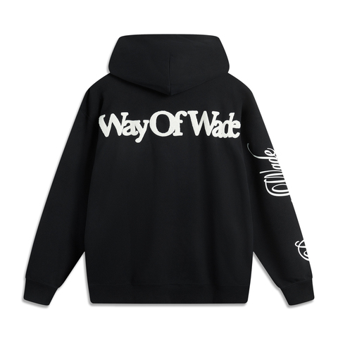 LI-NING李宁2024男子套头连帽卫衣针织连帽卫衣AWDU295-4