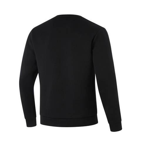 LI-NING李宁2024男子套头无帽卫衣针织无帽卫衣AWDU575-1