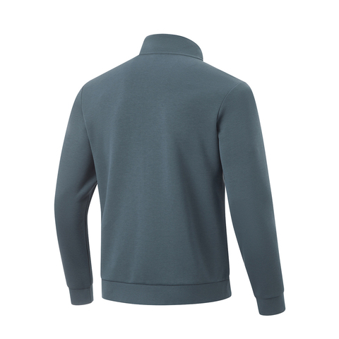 LI-NING李宁2024男子开衫无帽卫衣无帽针织外套AWDU173-4