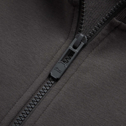 LI-NING李宁2024男子开衫无帽卫衣无帽针织外套AWDU847-3