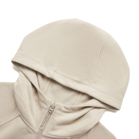 LI-NING李宁2024女子开衫连帽卫衣针织连帽外套AWDU562-4