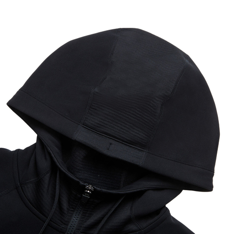 LI-NING李宁2024男子开衫连帽卫衣针织连帽外套AWDU525-1