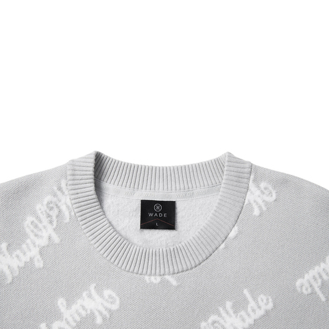 LI-NING李宁2024男子套头无帽编织衫毛线套头衫AMBV013-4