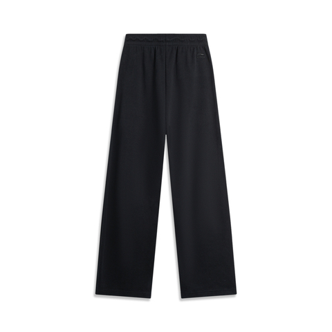 LI-NING李宁2024女子卫裤针织长裤AKLU326-2