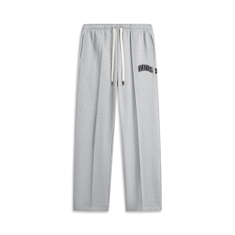 LI-NING李宁2024男子卫裤针织长裤AKLU521-4