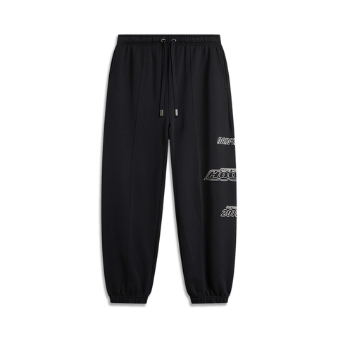 LI-NING李宁2024男子卫裤针织长裤AKLU523-1