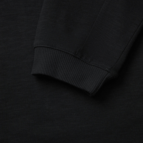 LI-NING李宁2024男子长袖文化衫针织无领长TAHSU781-1