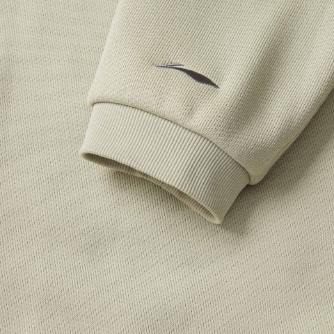 LI-NING李宁2024男子套头无帽卫衣针织无帽卫衣AWDU957-1