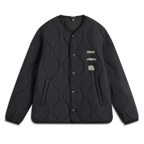 LI-NING李宁2024男子短棉服薄棉服AJMU085-1