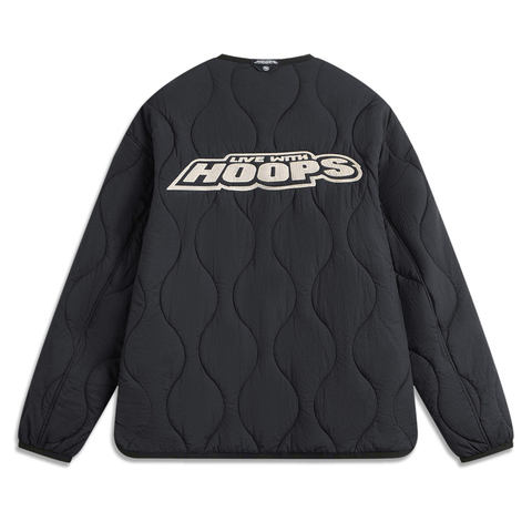 LI-NING李宁2024男子短棉服薄棉服AJMU085-1