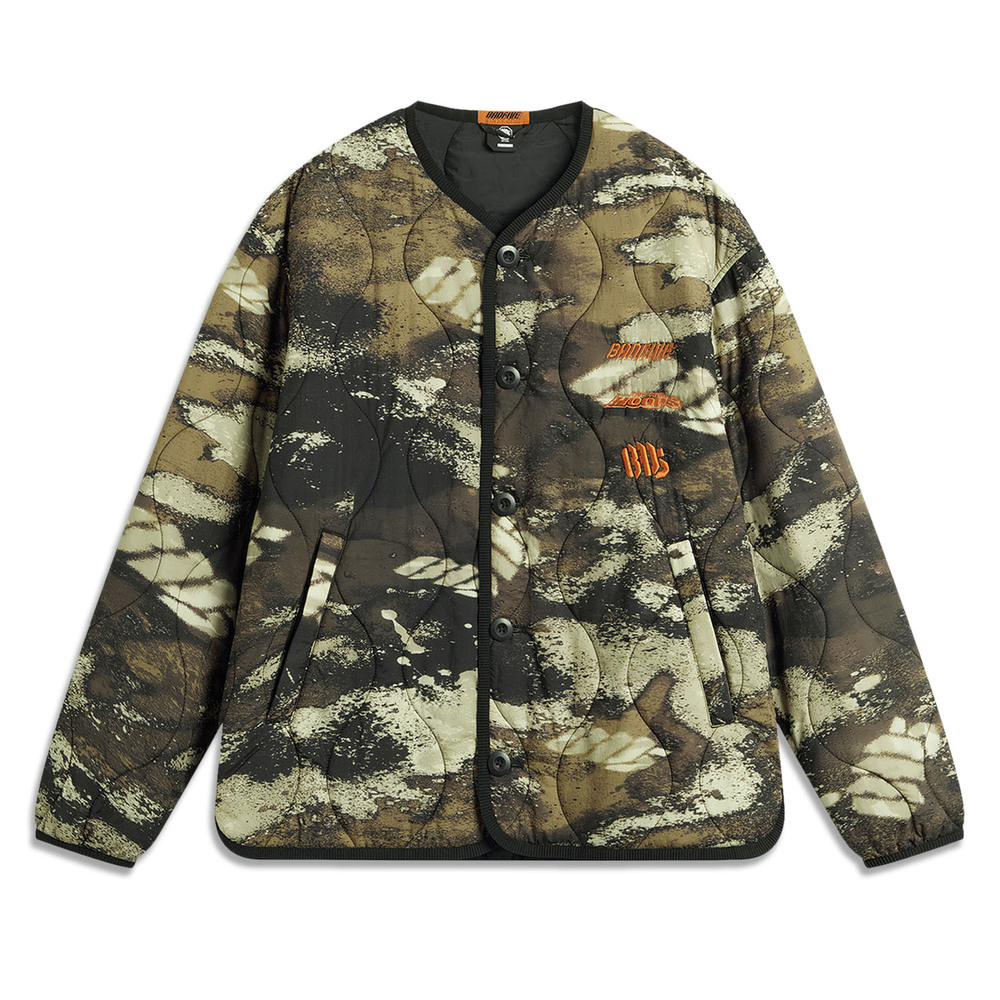 LI-NING李宁2024男子短棉服薄棉服AJMU085-4