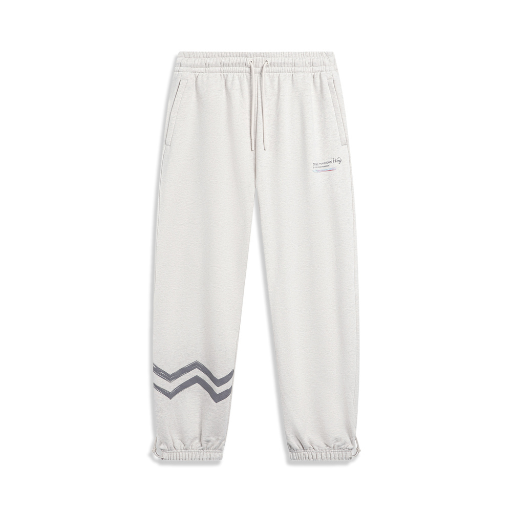 LI-NING李宁2024男子针织长裤AKLU013-6