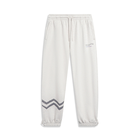 LI-NING李宁2024男子针织长裤AKLU013-6