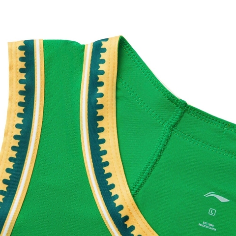 LI-NING李宁2024男子比赛上衣短袖套服AAYU913-1