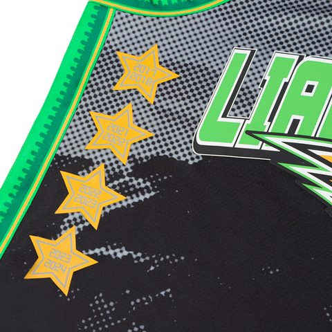 LI-NING李宁2024男子比赛上衣针织无领短TAAYU537-1