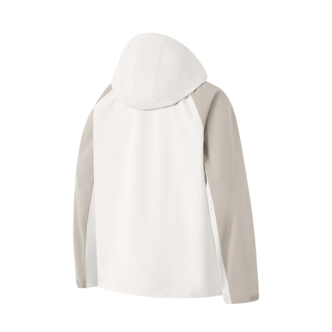 LI-NING李宁2024女子运动风衣梭织连帽外套AFDU560-5