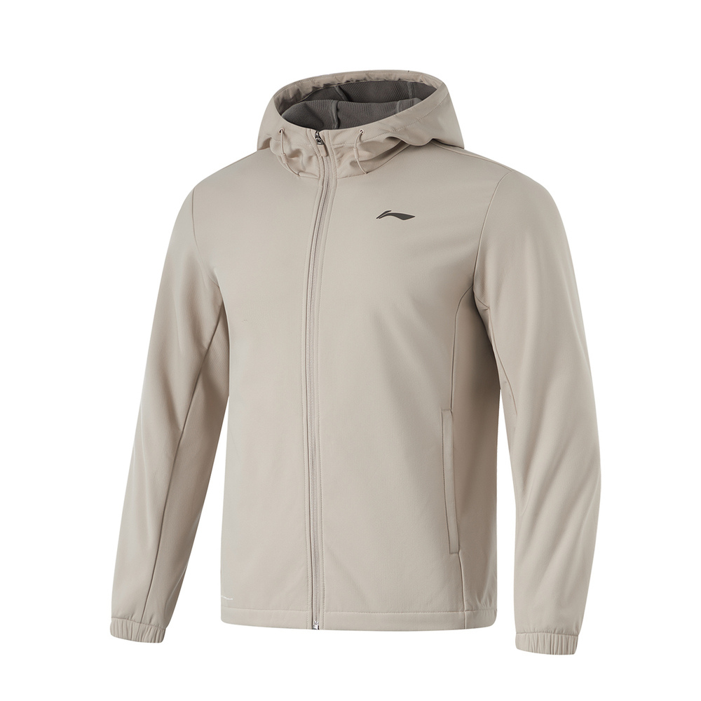 LI-NING李宁2024男子运动风衣梭织连帽外套AFDU529-6