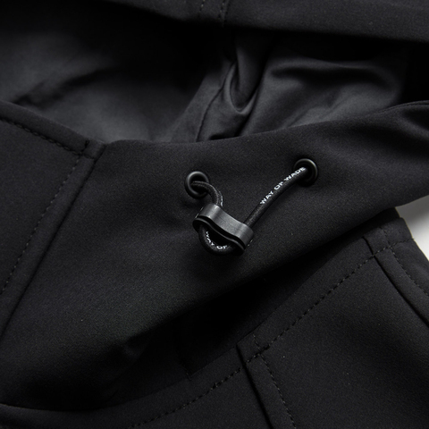 LI-NING李宁2024男子运动风衣梭织连帽外套AFDU225-1