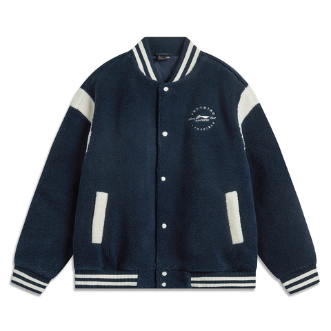 LI-NING李宁2024男子休闲外套针织无帽外套AFDU593-2