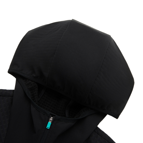 LI-NING李宁2024男子软壳外套梭织连帽外套AFDU349-1