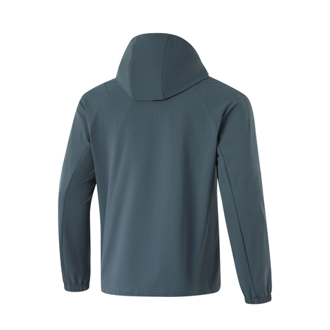 LI-NING李宁2024男子运动风衣梭织连帽外套AFDU525-3