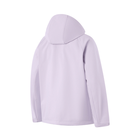 LI-NING李宁2024女子运动风衣梭织连帽外套AFDU562-7