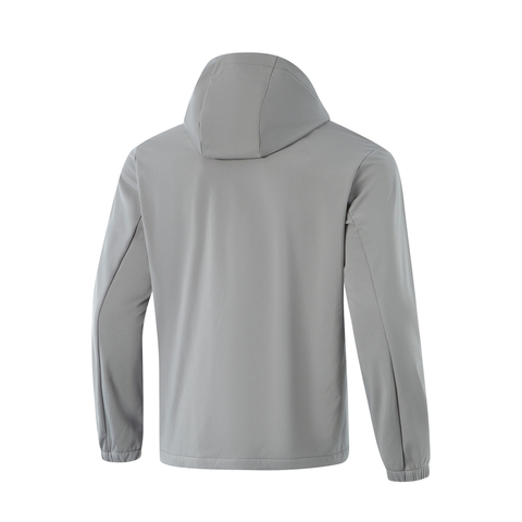 LI-NING李宁2024男子运动风衣梭织连帽外套AFDU861-4