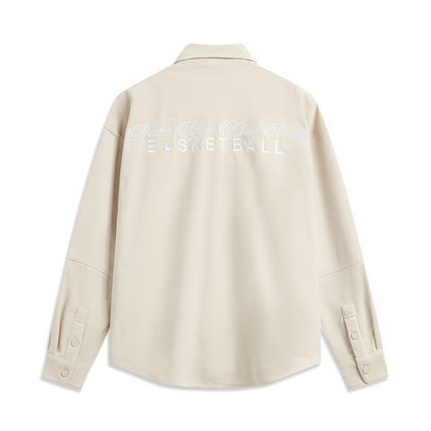 LI-NING李宁2024男子针织休闲服针织无帽外套AFDU223-6