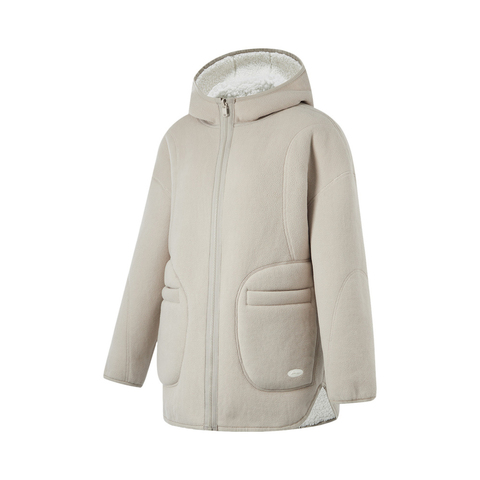 LI-NING李宁2024女子针织外套针织无帽外套AFDU558-1