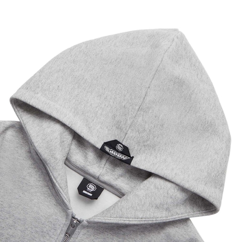 LI-NING李宁2024男子开衫连帽卫衣针织连帽外套AWDU511-3