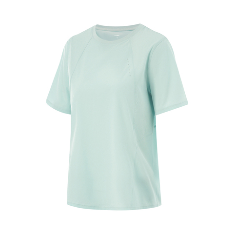 LI-NING李宁2024女子梭织短袖运动衫ATSU528-3