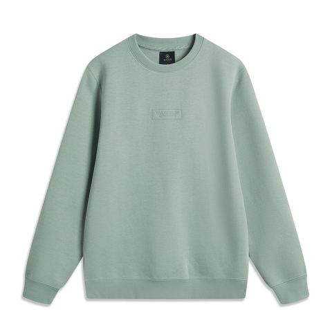 LI-NING李宁2024男子套头无帽卫衣针织无帽卫衣AWDU283-8