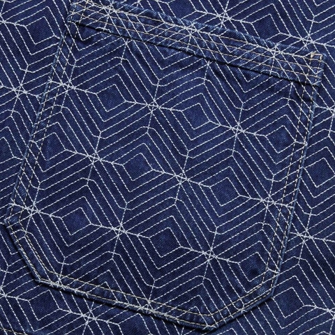 LI-NING李宁2024男子水洗牛仔外套牛仔外套AJDV023-1